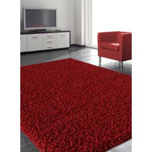 Tapis shaggy SG LOCA Rouge - 120 x 170 cm