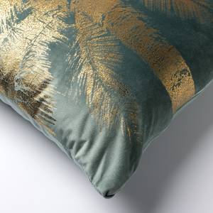 Housse de coussin Levan Vert - Textile - 45 x 45 x 45 cm