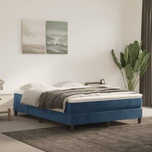 Boxspringbett 3017513-4 Dunkelblau - 203 x 25 cm