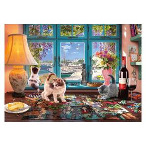 Puzzle Puzzlers Desk 1000 Teile Papier - 28 x 6 x 38 cm