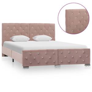 Bettgestell 3001902 Pink - Silber - Breite: 146 cm