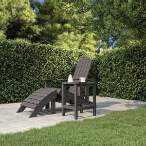 Table de jardin Anthracite