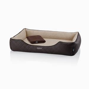 Lit orthopédique pour chien WUFFI Beige - Marron - 75 x 25 x 110 cm