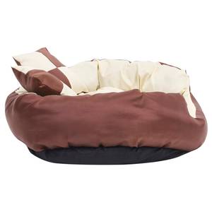 Hundekissen 3006175 Braun - Creme - 85 x 20 x 70 cm