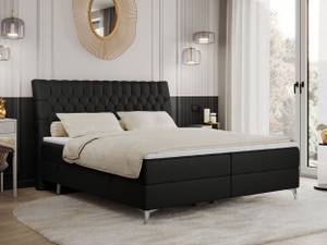 Boxspringbett MILEN Breite: 120 cm - H3 - Kunstleder