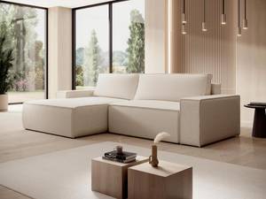 Schlafsofa AMELIA Beige - Textil - 167 x 85 x 267 cm