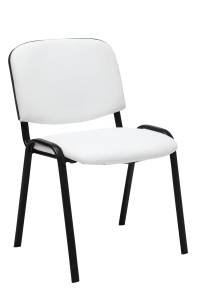 Chaise de salle à manger Ken Lot de 6 Blanc