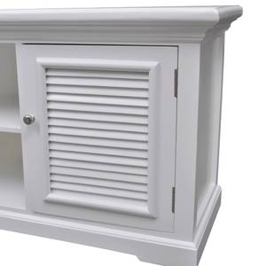 Meuble tv 241373 Blanc - Bois manufacturé - Bois/Imitation - 31 x 42 x 121 cm