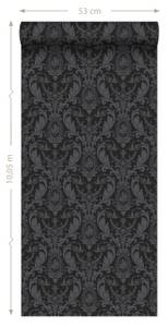 Tapete Ornamente 6997 Schwarz