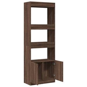 Highboard DE1422 Braun - Holzwerkstoff - 33 x 180 x 63 cm