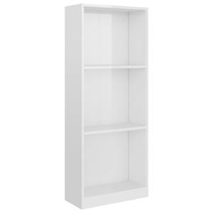 Bücherregal 3016500-2 Hochglanz Weiß - 40 x 109 cm