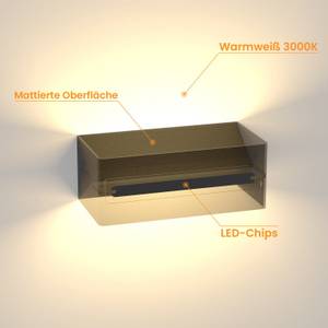 LED Wandleuchte Herz 10 x 8 x 20 cm