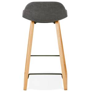 Tabouret De Bar BALTIK Gris - Bois massif - 46 x 88 x 47 cm