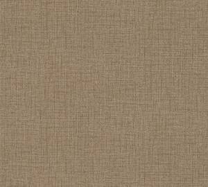 Papier peint structuré aspect textile Marron