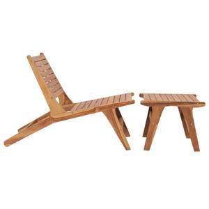 Gartenstuhl 3000723 Braun - Massivholz - Holzart/Dekor - 44 x 35 x 60 cm