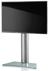 TV-Standfüße Zental Schwarz - Glas - Metall - 80 x 111 x 40 cm