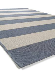 Tapis d'extérieur & intérieur Metro Bleu - 80 x 150 cm