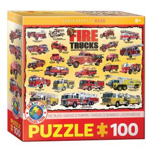 Puzzle Feuerwehrautos Papier - 20 x 6 x 20 cm