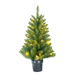 Sapin de Noël Riverton Vert - Matière plastique - 58 x 90 x 58 cm