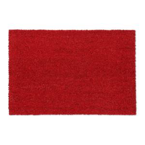 Rote Fußmatte aus Kokos Rot - Naturfaser - Kunststoff - 60 x 2 x 40 cm