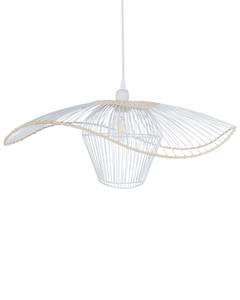 Lampe suspension LUNGA Beige - Blanc