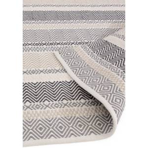 Tapis de salon tissé plat SUMMER Beige - 160 x 230 cm