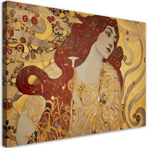 KUNSTDRUCK Klimt's Fiery Muse 120 x 80 cm