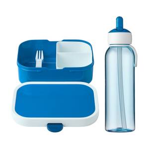 Lunchset Campus 2er Set Blau - Kunststoff - 1 x 1 x 1 cm