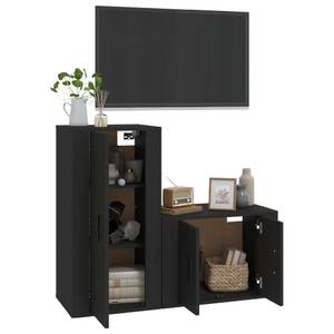 TV-Schrank 2er Set D226 Schwarz