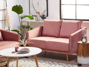 2-Sitzer Sofa MAURA Gold - Pink