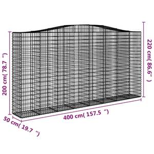 Gabionenkorb 3017642-32 (8er Set) Höhe: 220 cm