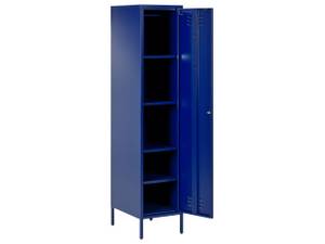 Armoire FROME Bleu - Métal - 38 x 185 x 50 cm