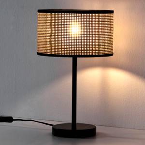 Lampe à poser Kasuki en rotin naturel Beige - Rotin - 42 x 42 x 42 cm