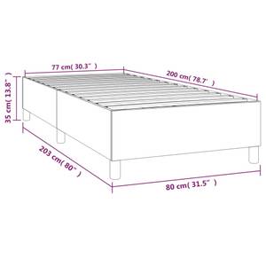 Bettgestell 3016028-1 80 x 35 cm