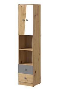 Bücherregal NERO 05 Braun - Holzwerkstoff - 40 x 190 x 40 cm