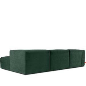 Ecksofa BUFFO 5-Sitzer Marineblau - Breite: 297 cm - Armlehne beidseitig montierbar - Ecke davorstehend rechts - Ottomane davorstehend rechts