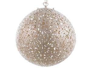 Lampe suspension MURES Beige - Doré - Blanc - Métal - 40 x 93 x 40 cm