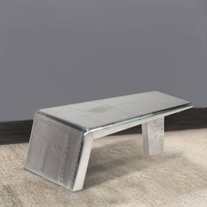 Table basse 246362 Argenté - Métal - 55 x 35 x 95 cm