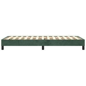 Cadre de lit 3016030-2 Vert foncé - 193 x 25 cm