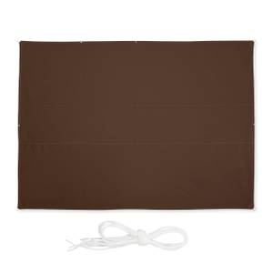 Voile d'ombrage rectangulaire marron 450 x 350 cm