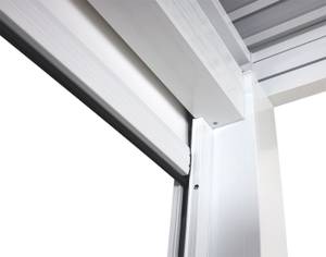 Seitenwand für Pergola L46 (4er) Weiß