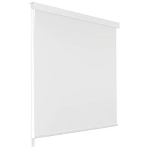 Store roulant de douche Blanc - Largeur : 100 cm