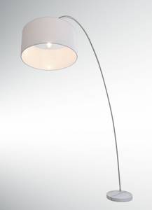Bogenleuchte Elegant Arc Weiß - Metall - 41 x 220 x 220 cm