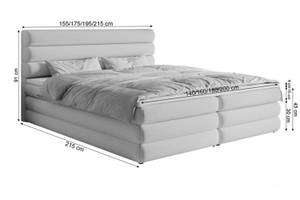 Boxspringbett ALEGRE Beige