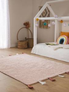 Tapis lavables pour enfants Malu Rose clair - 120 x 170 cm