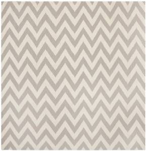 Innenteppich Nelli DHURRIE Beige - Grau - 185 x 180 cm