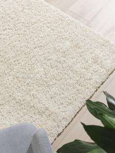 Tapis à poils longs Soho 1 Blanc crème - 200 x 4 x 250 cm