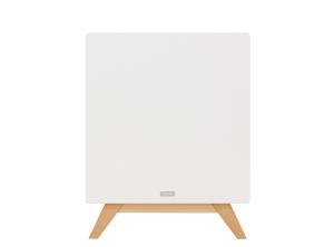 lit Lynn Blanc - Bois massif - Bois/Imitation - 68 x 85 x 126 cm