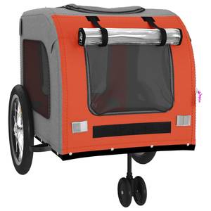 Remorque vélo pour chien 3028770-2 Orange - 121 x 65 x 63 cm