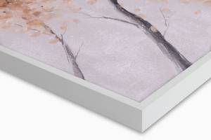 Acrylbild handgemalt Frühlingsschönheit Pink - Massivholz - Textil - 120 x 60 x 4 cm
